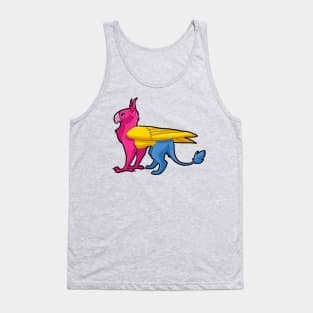 Pansexual Pride Gryphon Tank Top